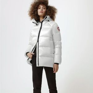 Silver Canada Goose Cypress Puffer Jacket